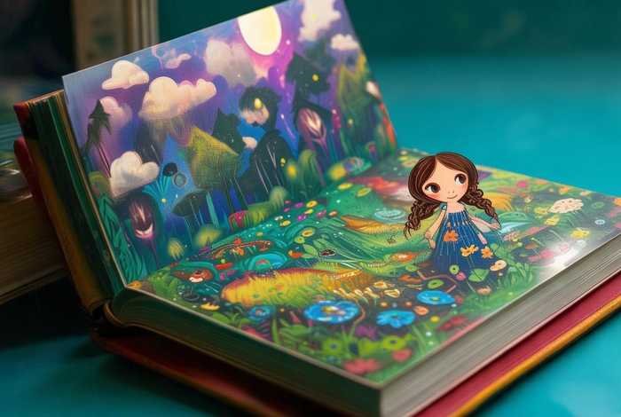 儿童简易故事、儿童简易故事画册