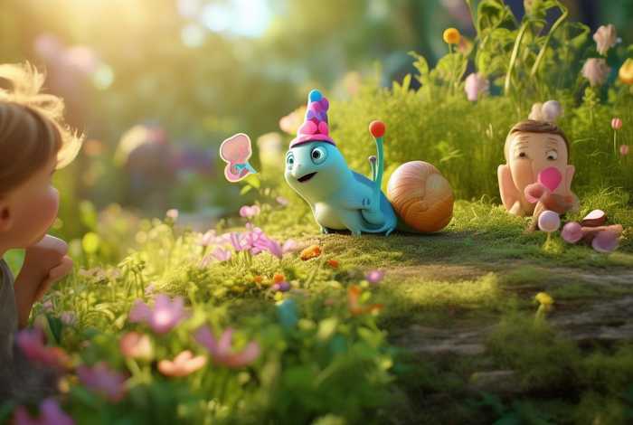 10岁儿童讲蜗牛故事 - 小蜗牛讲故事视频