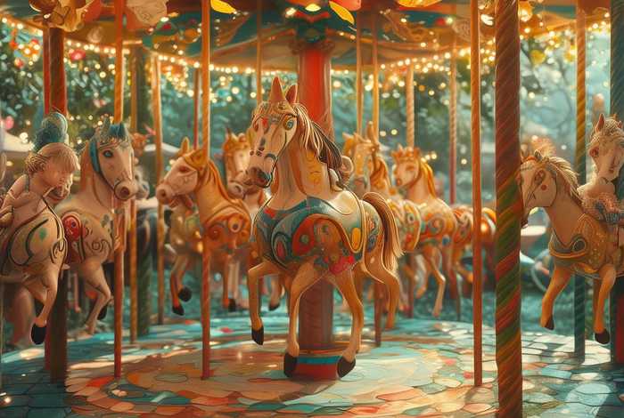 儿童旋转木马故事 幼儿旋转木马故事