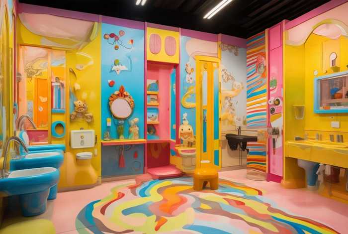 儿童公共卫生间 - 儿童公共卫生间效果图