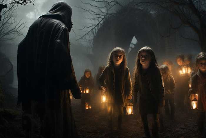 儿童可怕故事大全6-8岁 - 可怕的幼儿故事