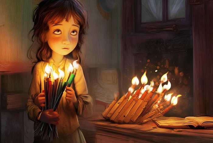 儿童睡前故事卖火柴的小女孩 儿童睡前故事卖火柴的小女孩版