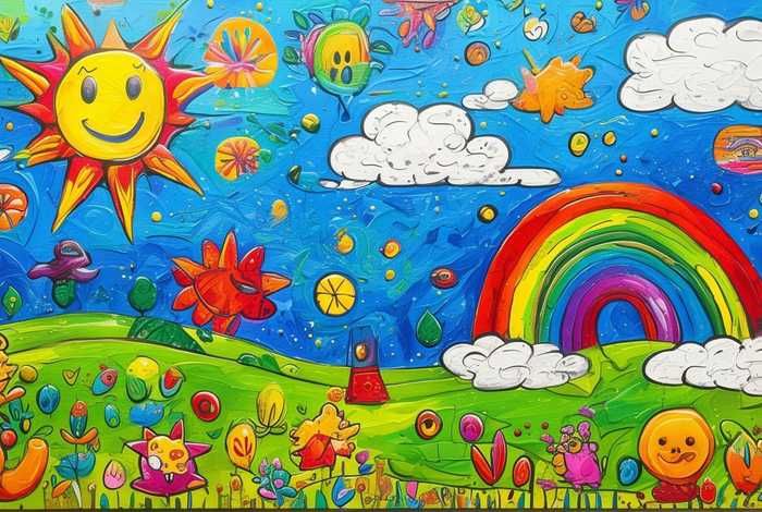 儿童手绘画图片（儿童手绘画图片大全）