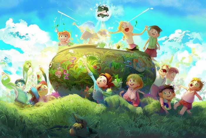 儿童聚宝盆故事表演、幼儿故事聚宝盆