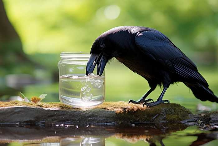 儿童故事乌鸦喝水原文 - 故事乌鸦喝水文字版