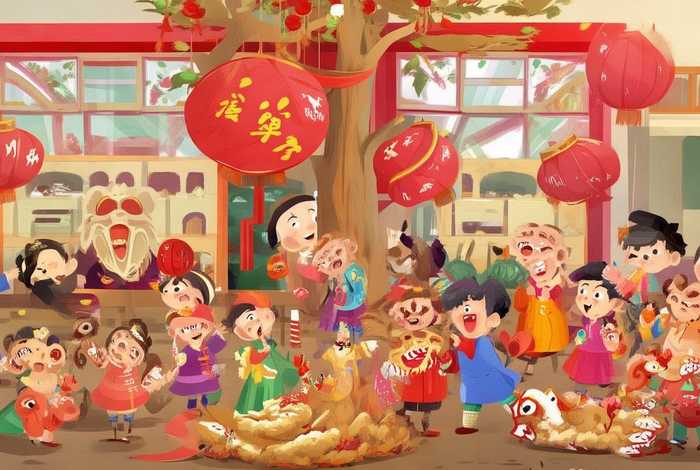 儿童故事春节习俗，春节的故事幼儿园