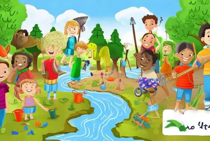 保护大自然的故事儿童版；保护大自然的儿童画