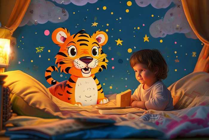 儿童童话睡前故事老虎（睡前故事幼儿故事大全老虎）