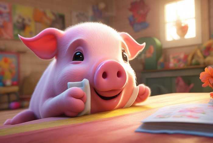 儿童故事干净的小猪 - 爱干净的小猪绘本故事 儿童故事干净的小猪 - 爱干净的小猪绘本故事