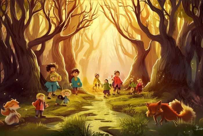 儿童故事森林的故事,关于森林的幼儿故事 儿童故事森林的故事,关于森林的幼儿故事