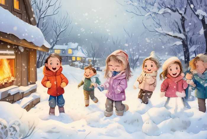 儿童故事冬天不冷 幼儿冬天不怕冷冷绘本故事