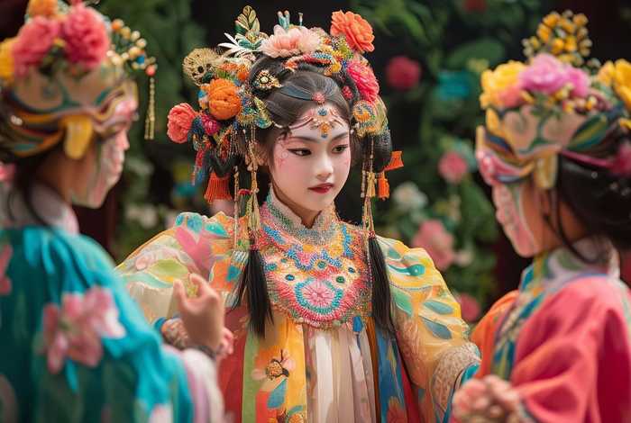 儿童京剧梨花颂，儿童京剧梨花颂7岁女孩对话