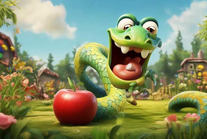 儿童故事大全经典贪吃的小蛇 幼儿故事贪吃的小蛇