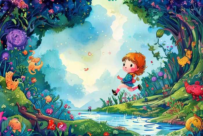 儿童故事全部图片（儿童故事图片配图）