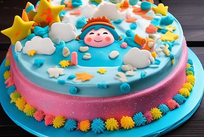 儿童蛋糕款式图片（儿童蛋糕造型新款图片）