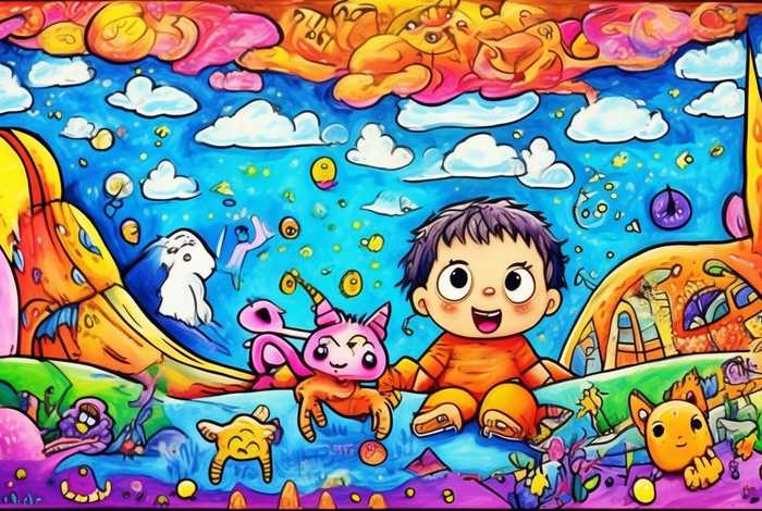 儿童故事绘画作品 - 儿童故事绘画作品简单好看