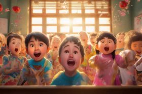 儿童古诗春晓朗诵视频 - 幼儿春晓古诗朗诵视频