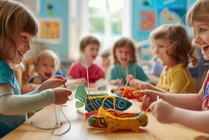 儿童编织小鱼（儿童编织小鱼篓教案）