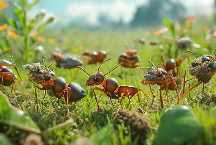 儿童故事蚂蚁搬运食物 - 蚂蚁搬运食物的故事 儿童故事蚂蚁搬运食物 - 蚂蚁搬运食物的故事