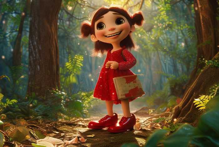 儿童故事《红鞋子》 - 幼儿故事红鞋子