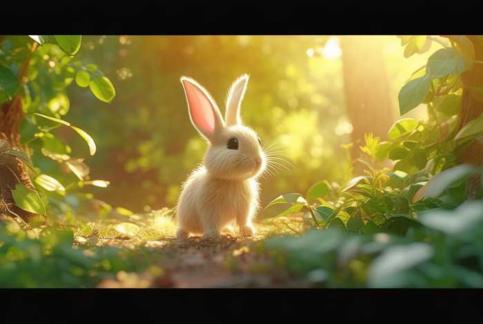 儿童故事书《小兔子找太阳》，幼儿故事 小兔子找太阳