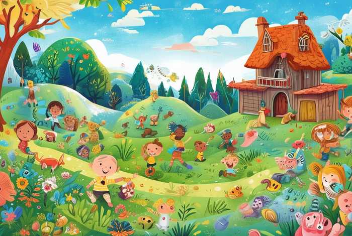 儿童故事插图kindle免费下载 - 儿童故事书图片大全免费下载