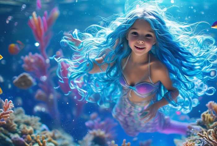 儿童美人鱼视频 少儿美人鱼视频