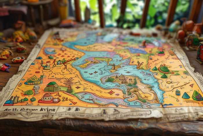 儿童故事藏宝图(儿童藏宝图图片) 儿童故事藏宝图(儿童藏宝图图片)