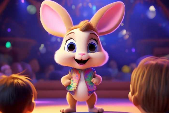 儿童故事表演聪明的兔子，幼儿故事聪明的小兔子演讲视频