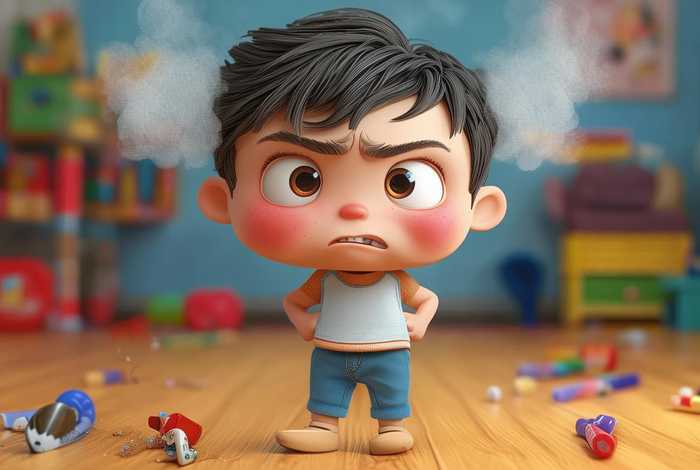 儿童故事生气的后果 - 生气的幼儿故事