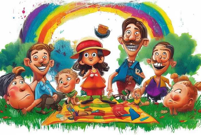 儿童画我的家人、儿童画我的一家人 儿童画我的家人、儿童画我的一家人