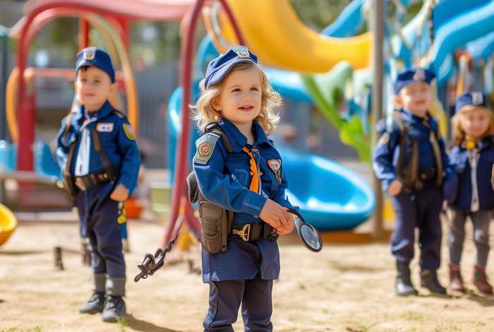 儿童警察故事3-6岁、少儿警察故事