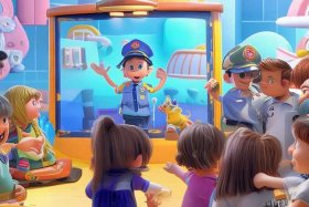 儿童动画小故事警察故事 - 动画片警察故事