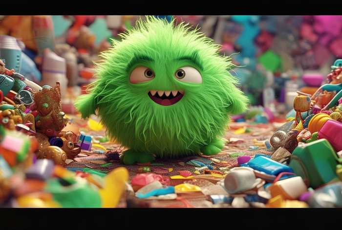 儿童动画垃圾怪故事（垃圾小怪物的动画片）