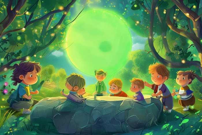 儿童故事绿太阳，绿太阳幼儿故事教案