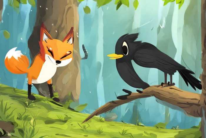 儿童故事狐狸和乌鸦故事配乐；乌鸦和狐狸的故事配什么音乐