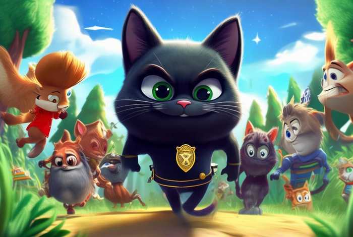 儿童故事黑猫警长动画片；动画片黑猫警长的故事