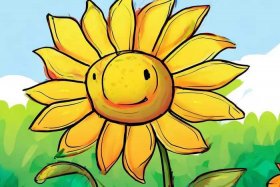 儿童创意绘画1（儿童创意绘画1向日葵简笔画）
