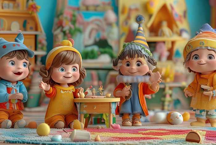 4人幼儿童话故事表演剧本完整版 - 四人幼儿故事表演剧本