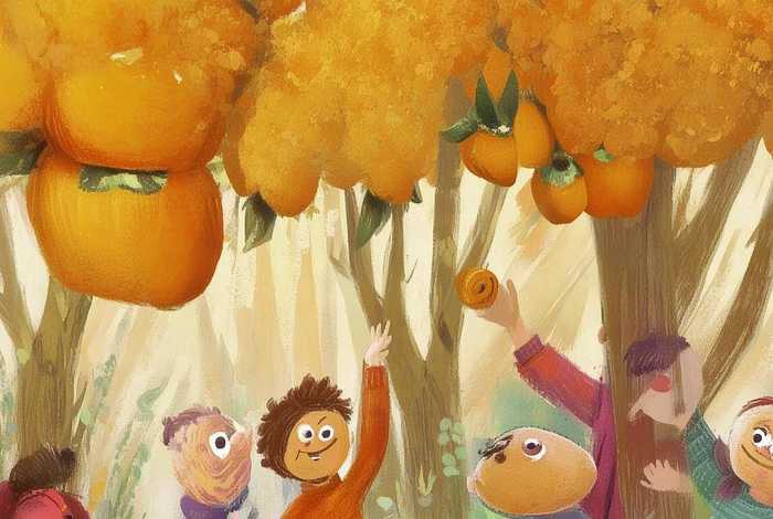 儿童故事柿子去哪了,柿子熟了儿童故事 儿童故事柿子去哪了,柿子熟了儿童故事