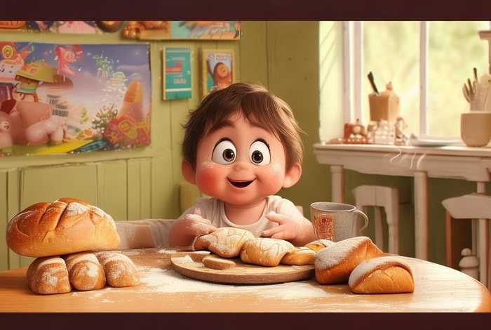 bread bread bread绘本 bread for breakfast绘本