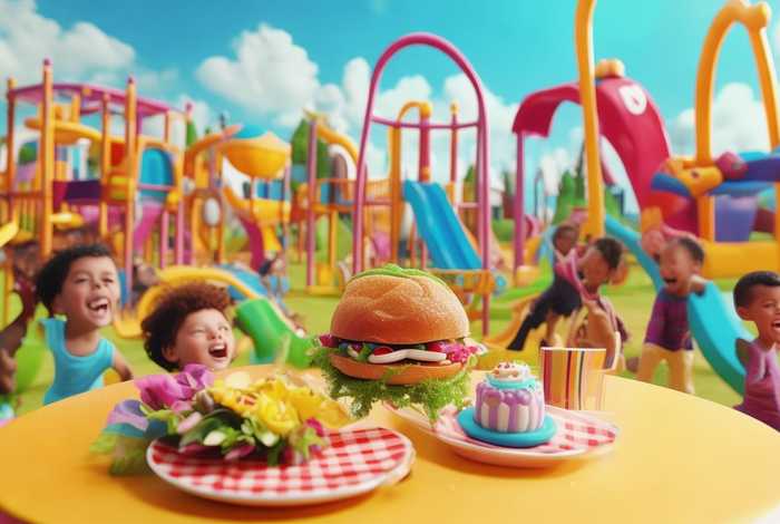 儿童开心乐园视频；开心乐园儿童餐
