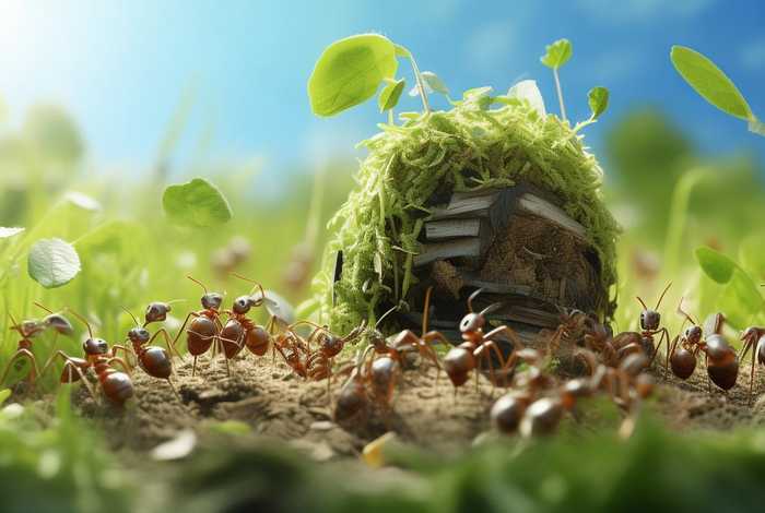 儿童故事小蚂蚁搬家（小蚂蚁搬新家故事）