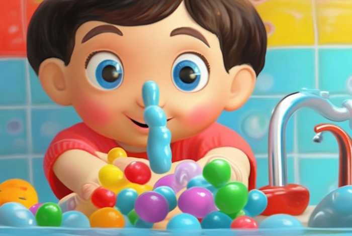 《勤洗手》绘本故事、勤洗手绘本故事内容全集