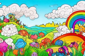 儿童彩图参考涂色填色画 儿童彩图参考涂色填色画法