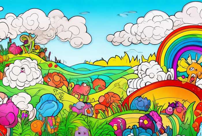 儿童彩图参考涂色填色画 儿童彩图参考涂色填色画法