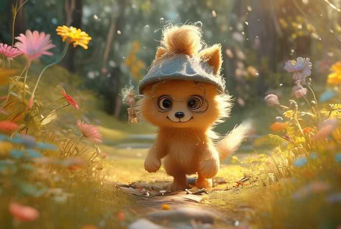 儿童故事长大的狼、长大的幼儿故事