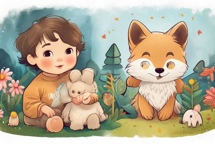 儿童故事大灰狼，0一3岁幼儿简短故事大灰狼