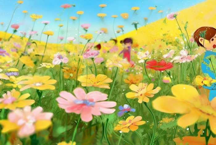 儿童版萱草花原唱、萱草花 儿童版