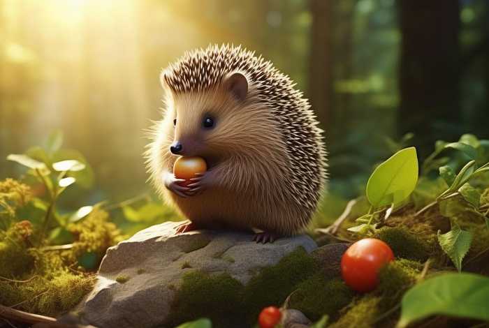 儿童故事《聪明的小刺猬》 幼儿故事聪明的小刺猬